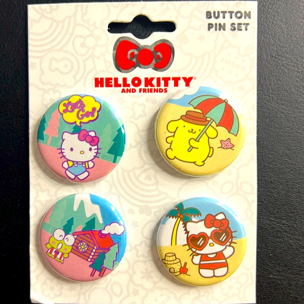 NEW HELLO KTTY PIN SET